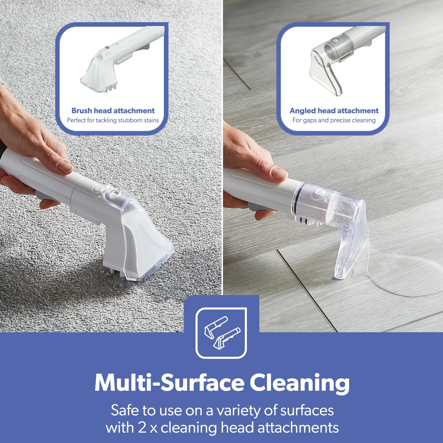 1.1L SpotClean Dual Tank Spot Cleaner & Carpet Washer 400W - Image 3