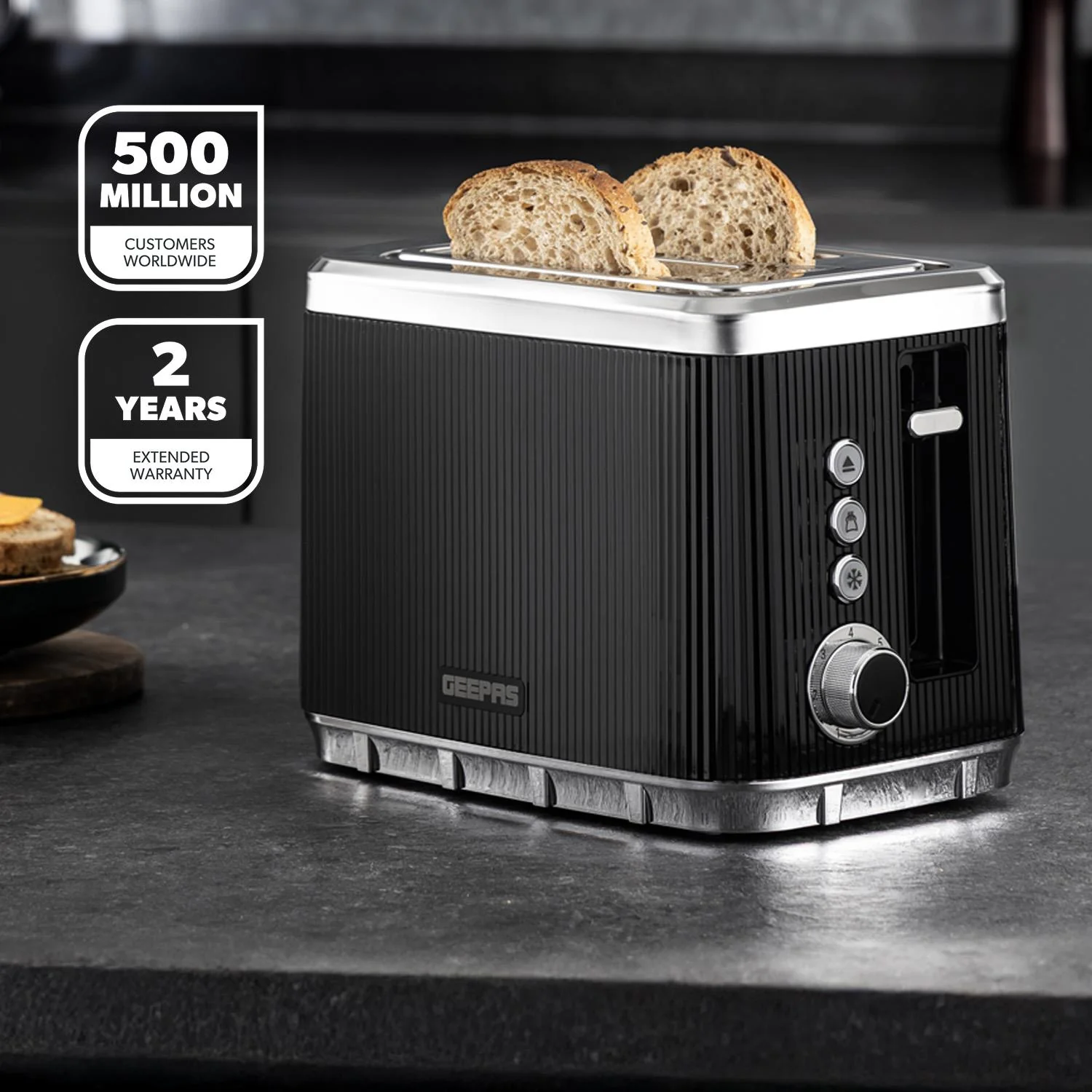 1.5L Digital Filter Coffee Machine, 1.7L Electric Kettle & 2-Slice Toaster Set - Image 10