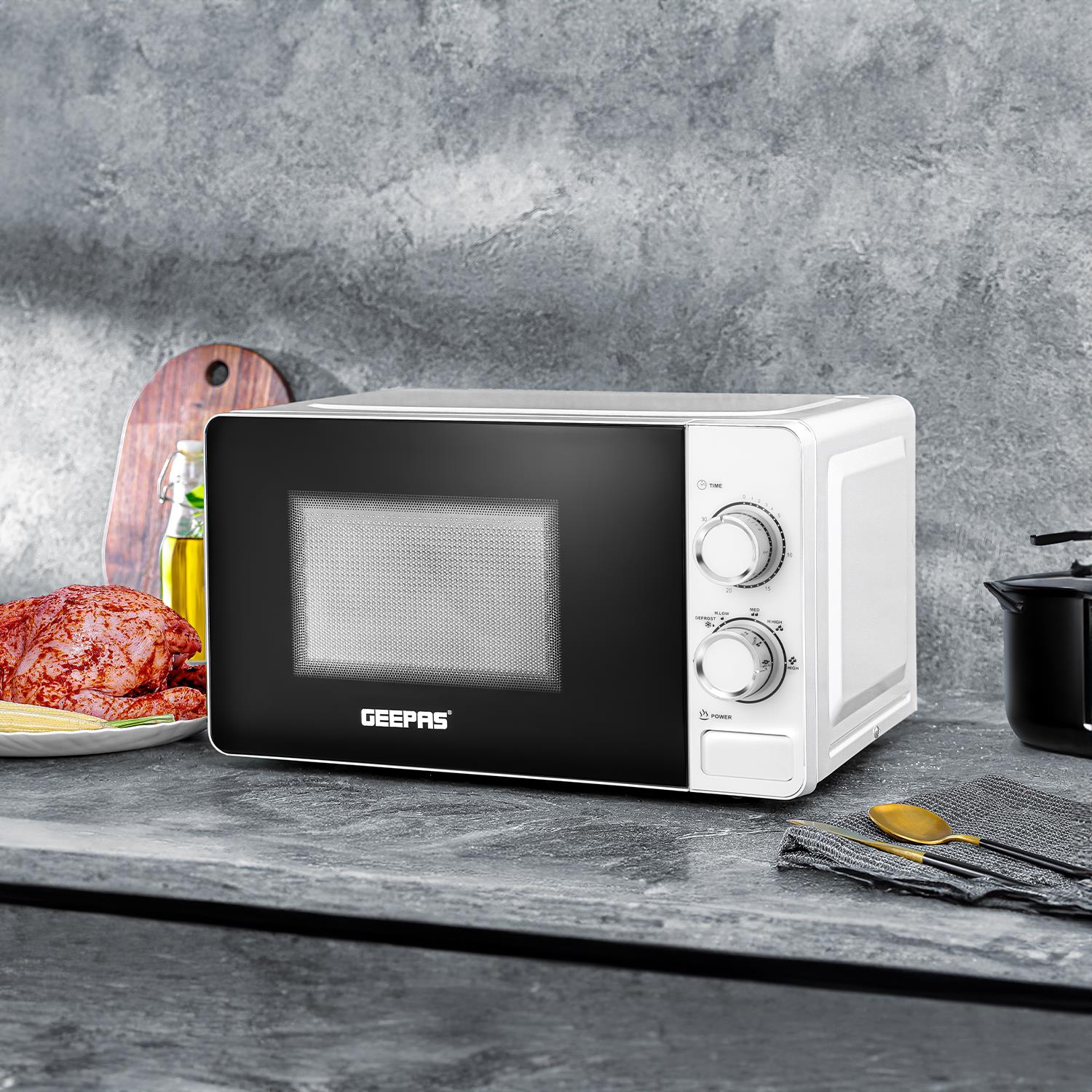 1.5L Electric Kettle, 4 Slice Toaster & 20L Microwave Oven Set - Image 9