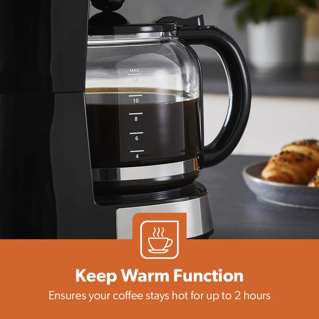 1.5L Filter Coffee Machine & 2-Slice Toaster Matching Set - Image 4