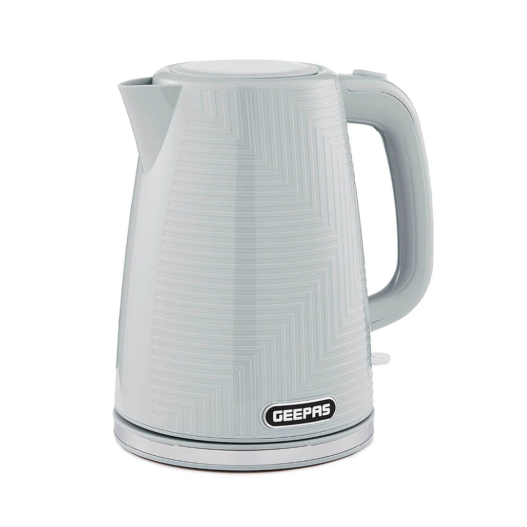 1.7L Opus Grey Textured Cordless Electric Kettle 3000W