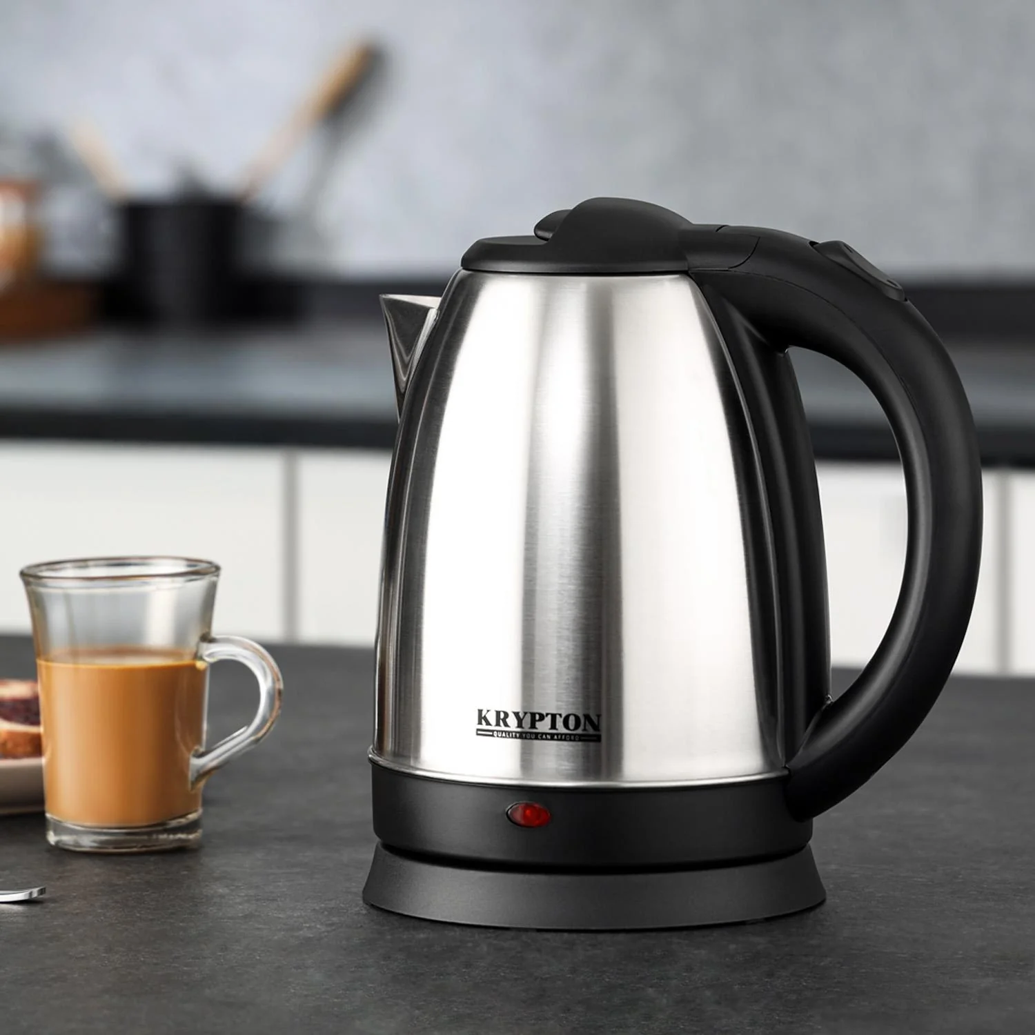 1.8L Stainless Steel Jug Kettle With LED Indicator - Image 2