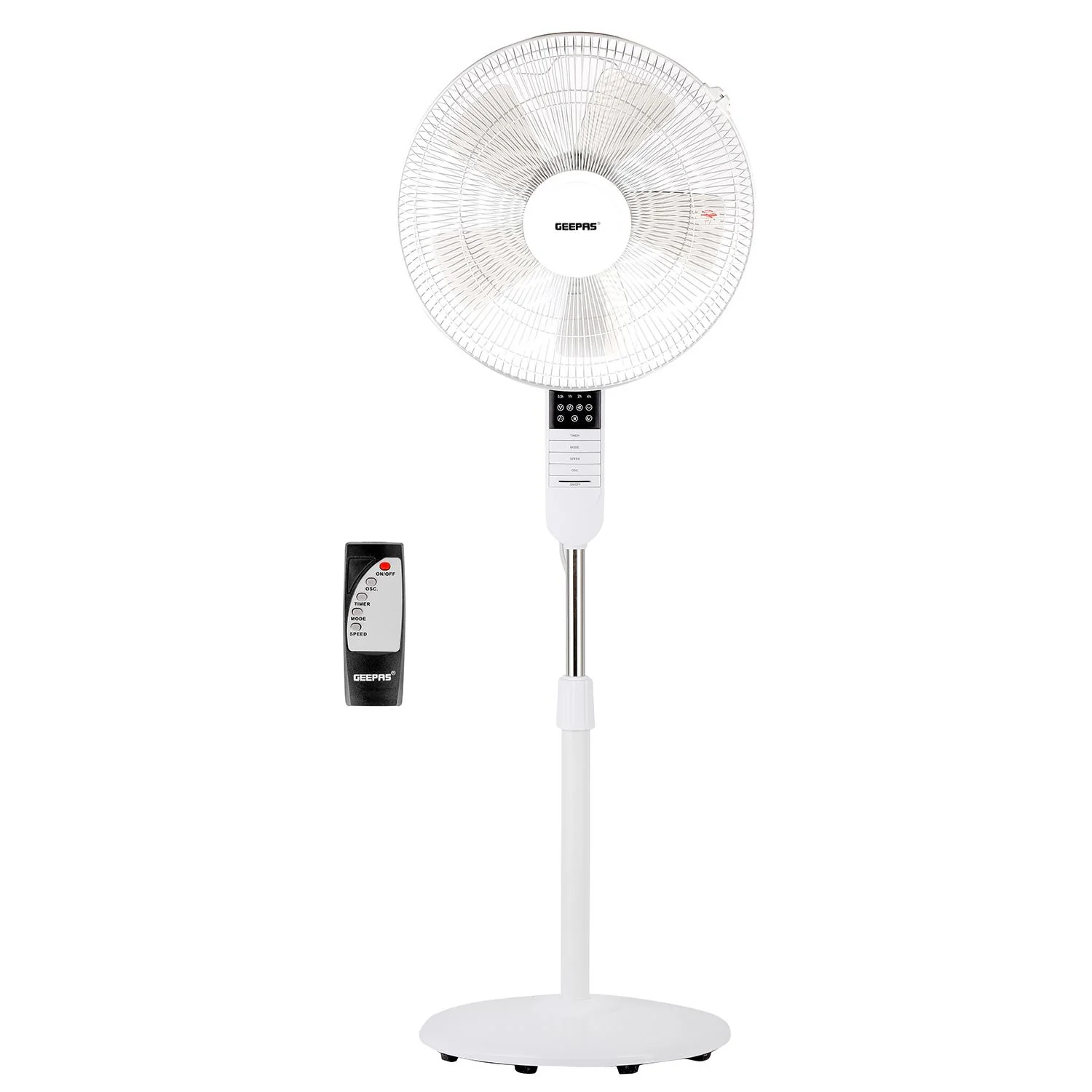 16-Inch Remote Controlled Oscillating Pedestal Fan - Image 2