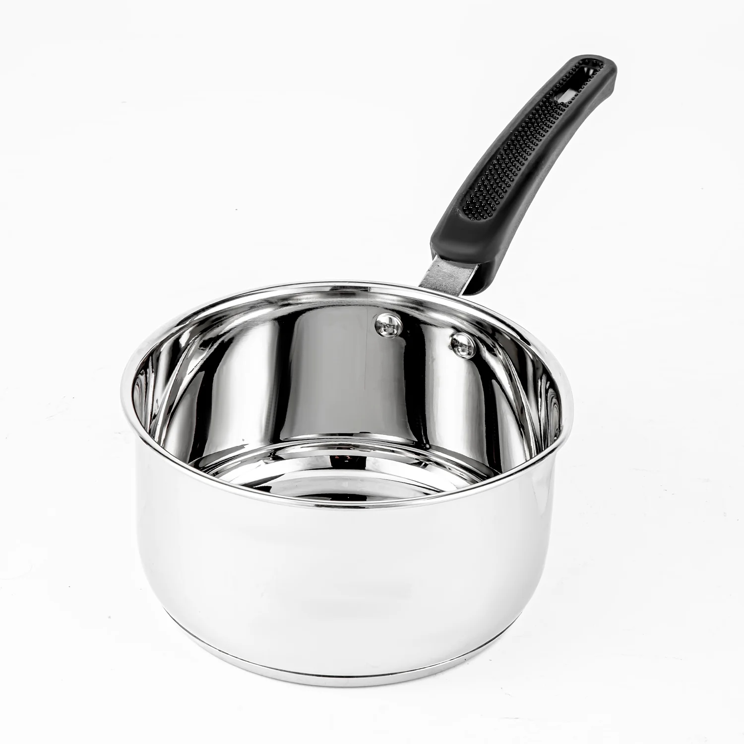 16cm Stainless Steel Heavy-Gauge Tri-Ply Saucepan