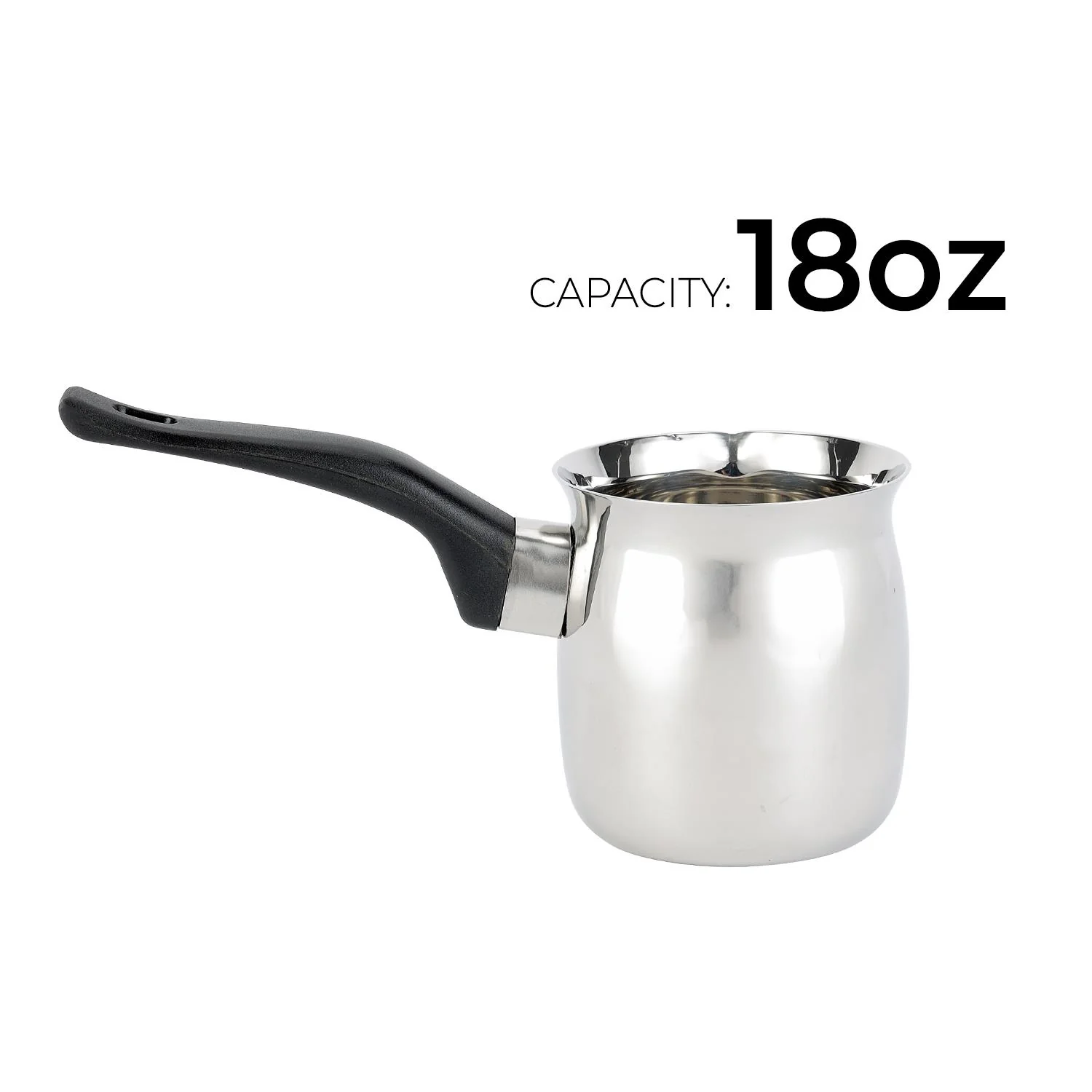 18oZ Stainless Steel Turkish Cezve Coffee and Tea Warmer - Image 7
