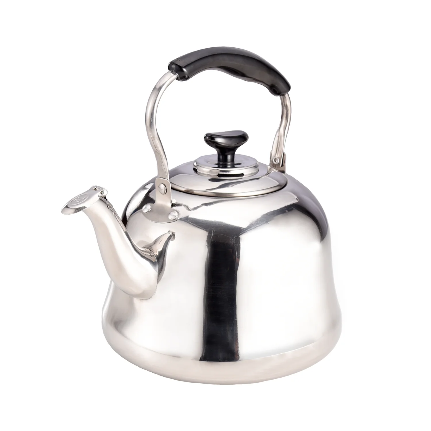 1L Stovetop Classic Camping Stainless Steel Teapot Kettle