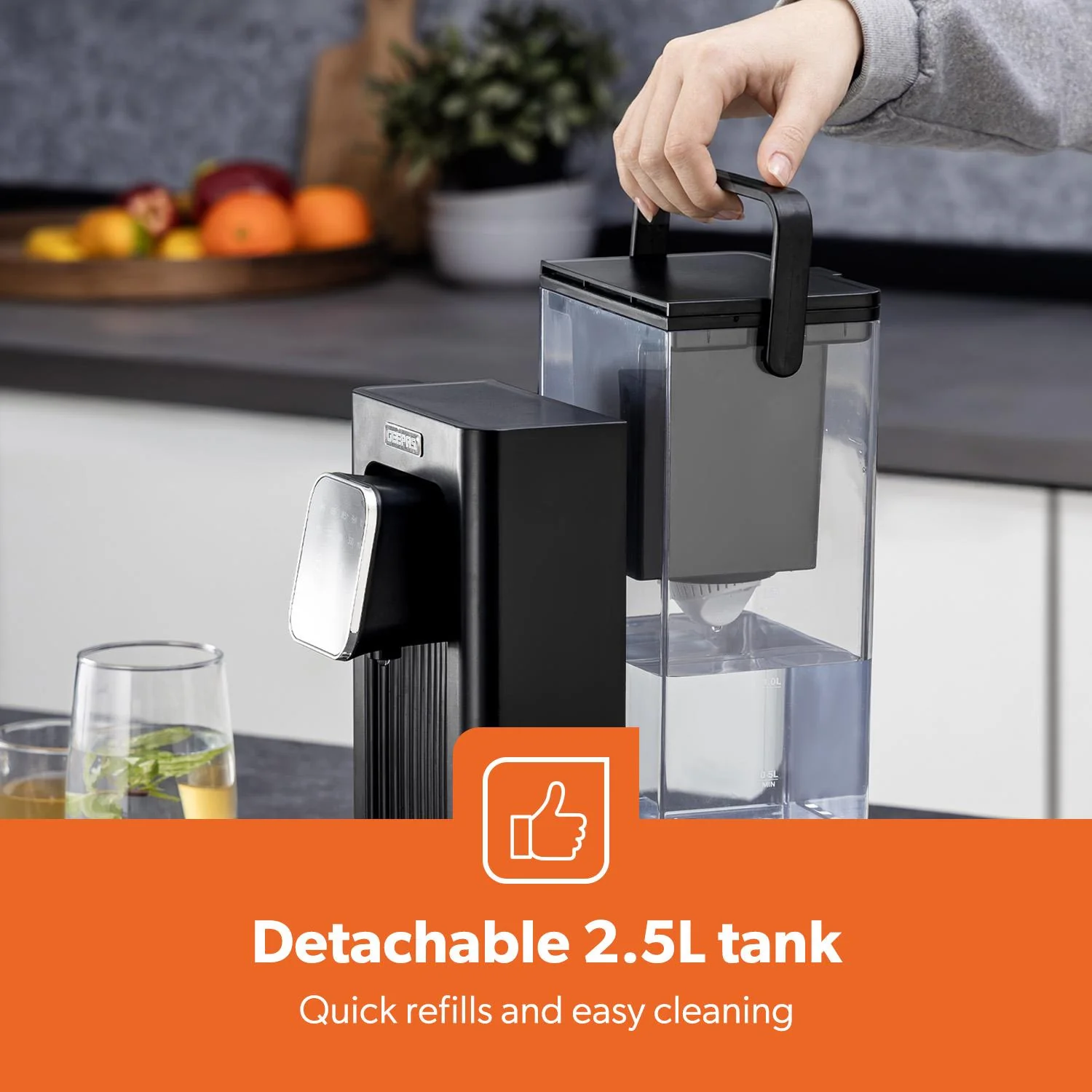 2.5L Digital Instant Hot Water Dispenser With Strix Filter - Image 9