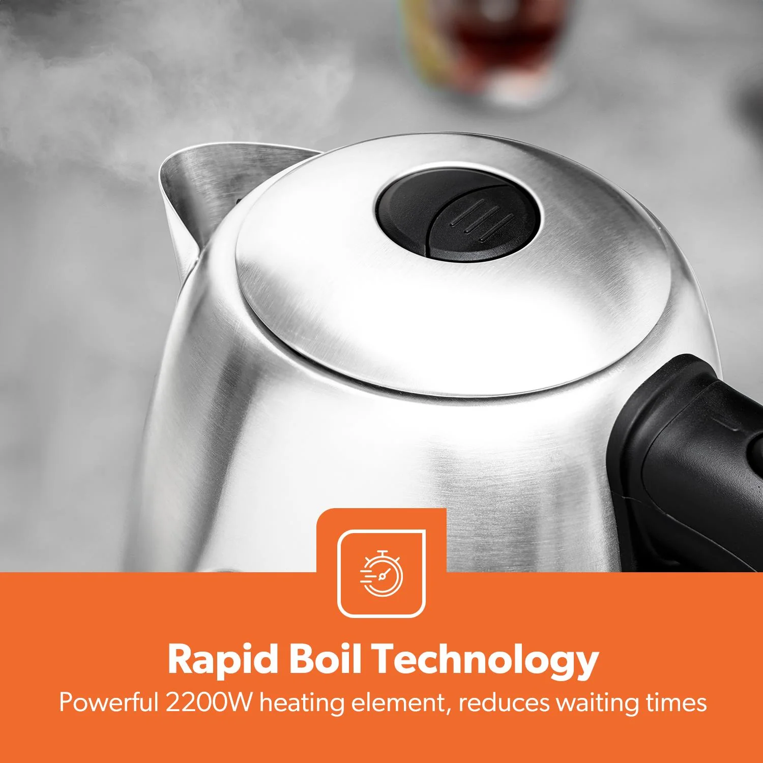 2 Slice Bread Toaster & 1.7L Illuminating Electric Kettle Set - Image 8