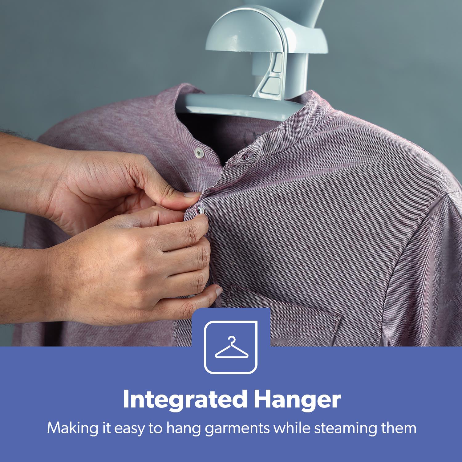 2000W Upright Vertical Garment Steamer With 11 Settings - Image 3