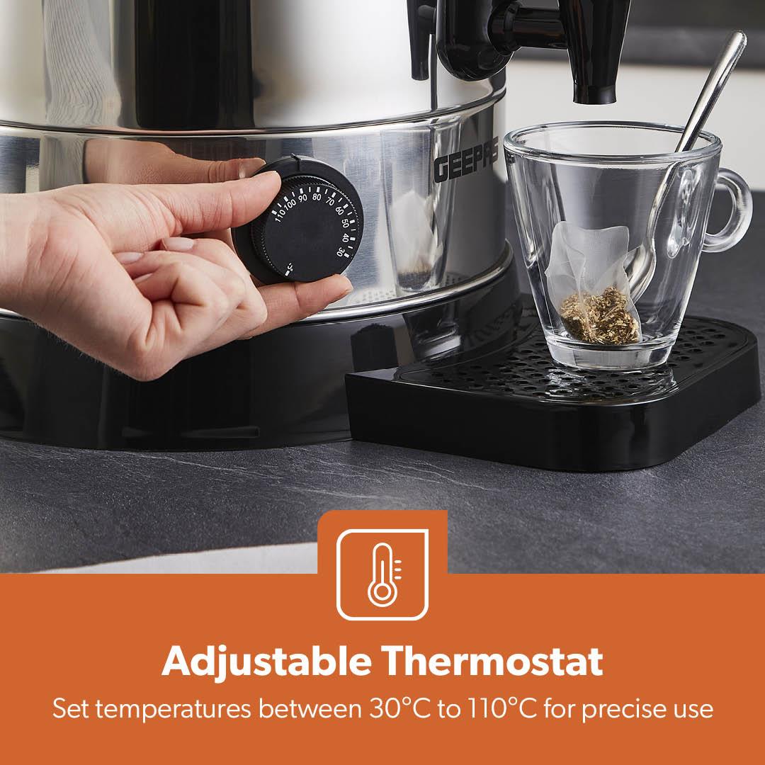 20L Stainless Steel Hot Water Boiler and Catering Urn (1650W) - Image 7