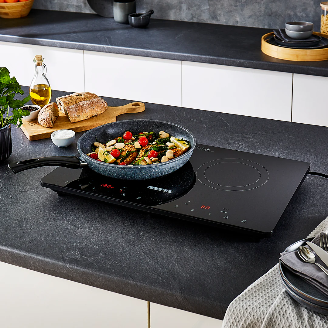 2800W Double Countertop Induction Hob and Cooktop - Image 2