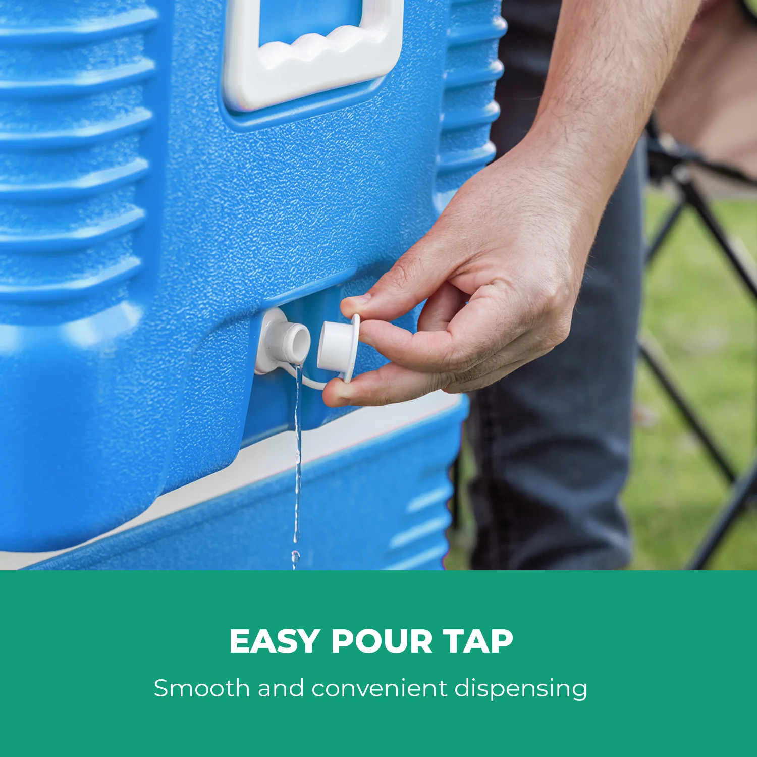 3-Piece Blue Insulated Ice Cooler Chests (5L, 25L & 50L) - Image 5
