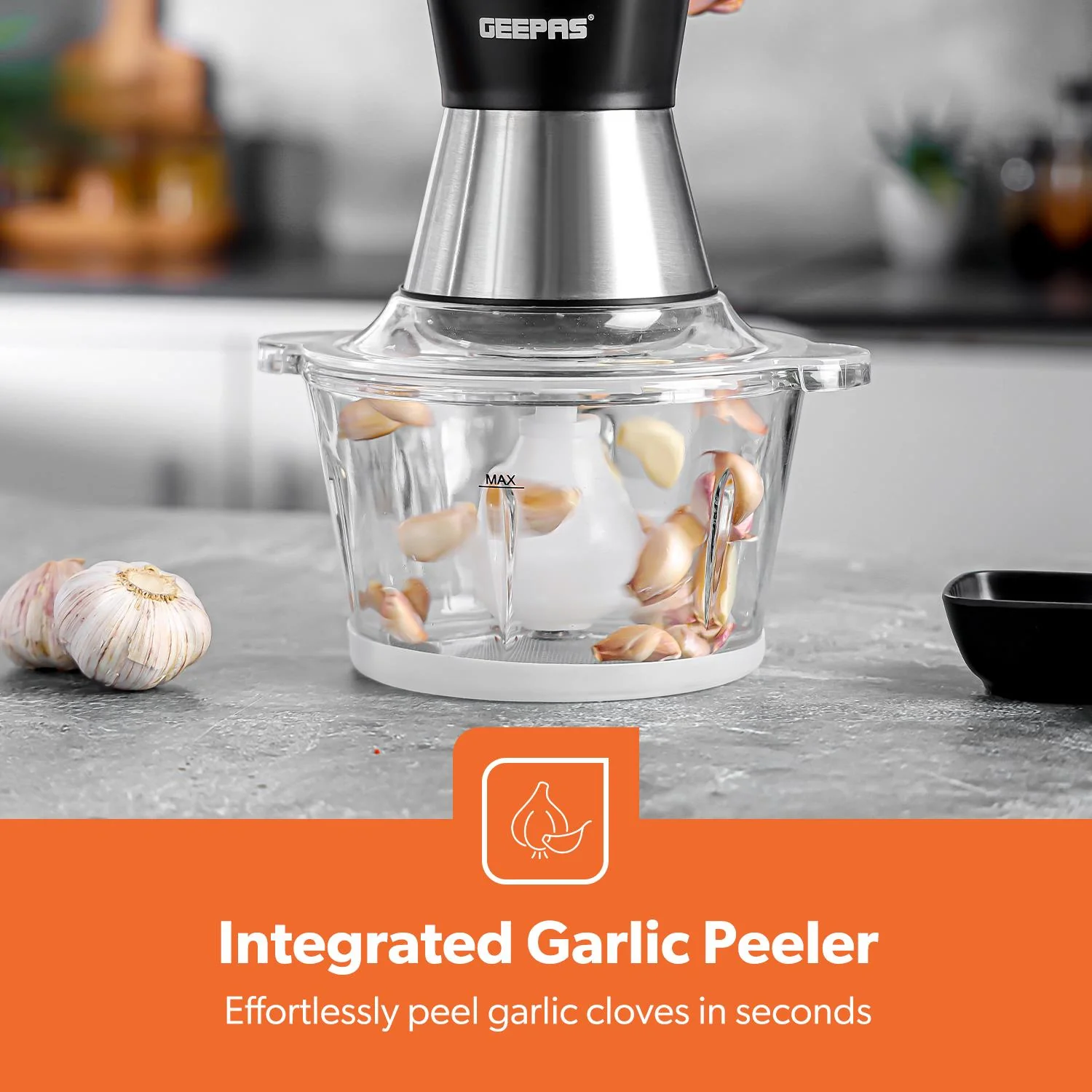 3-Tier Food Steamer & 500W Mini Food Processor Combo Set - Image 7