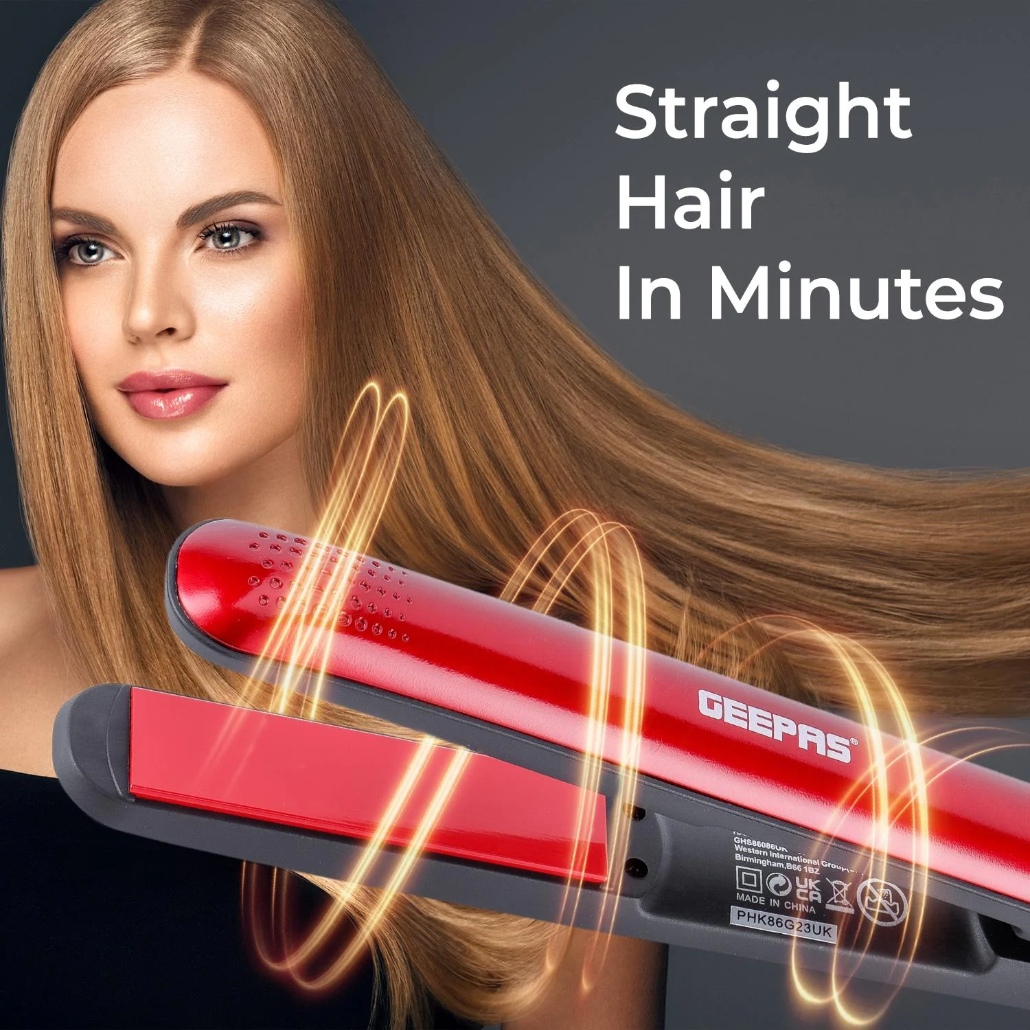 360° Pro-Slim Ceramic Hair Straightener - Image 3