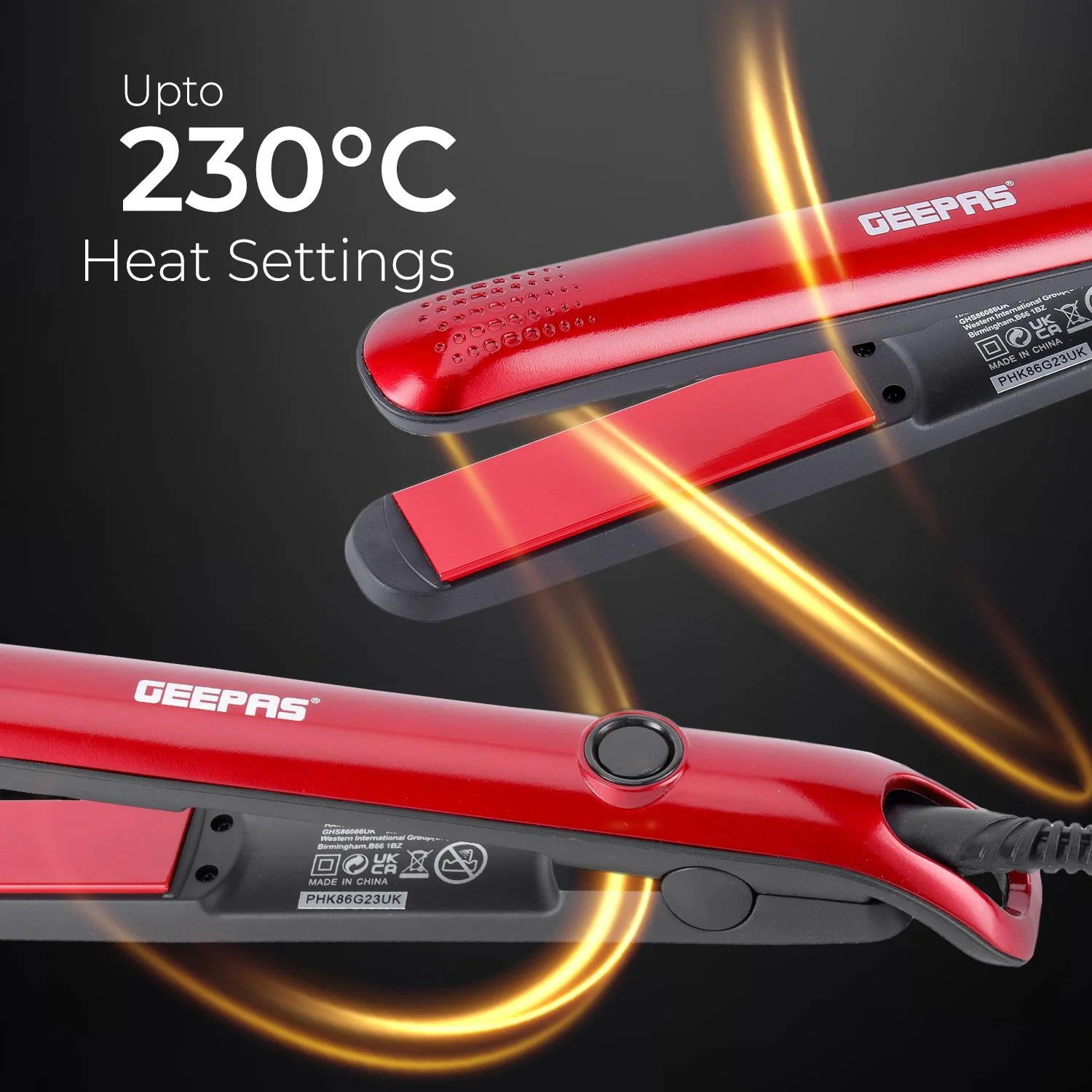360° Pro-Slim Ceramic Hair Straightener - Image 4