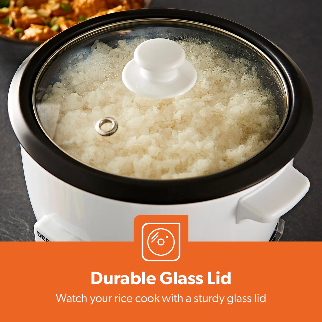 450W Rice Cooker With Steam Tray Keep Warm Function 1L - Image 9