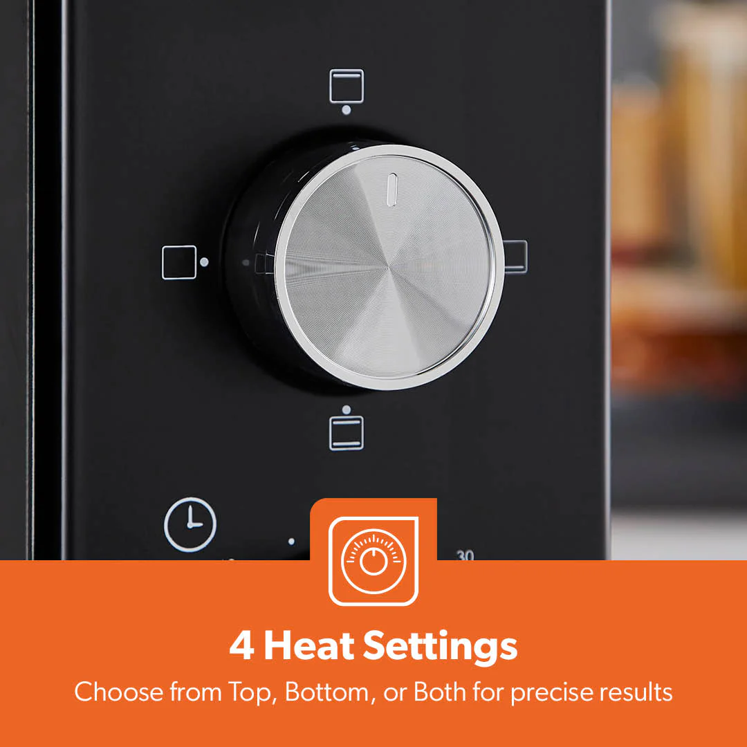 60L Electric Mini Oven Cooker & Grill With Rotisserie - Image 5
