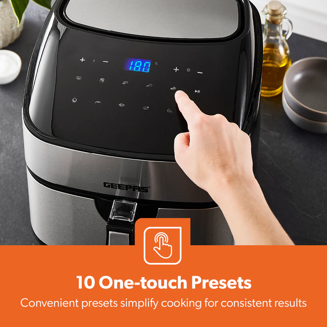 10-In-1 Large Rapid-Cook Vortex Air Fryer 7.5L - Image 8
