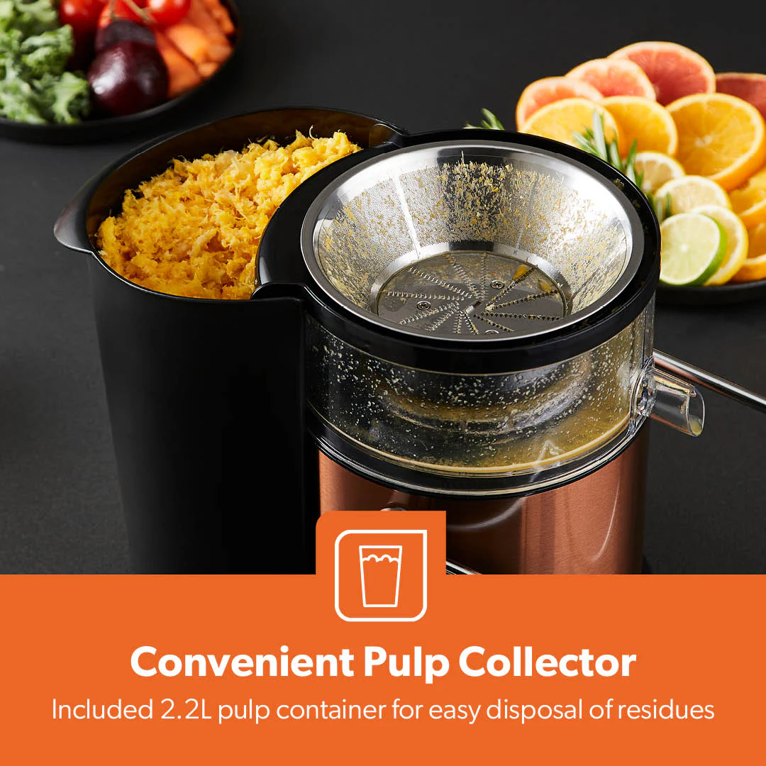 800W High-Speed Centrifugal Juicer With Wide Chute & Dual Speed - Image 11