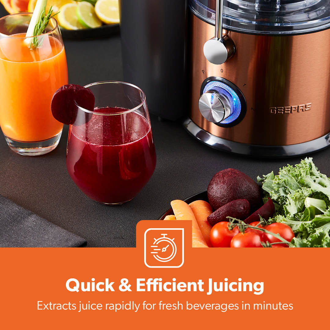 800W High-Speed Centrifugal Juicer With Wide Chute & Dual Speed - Image 4