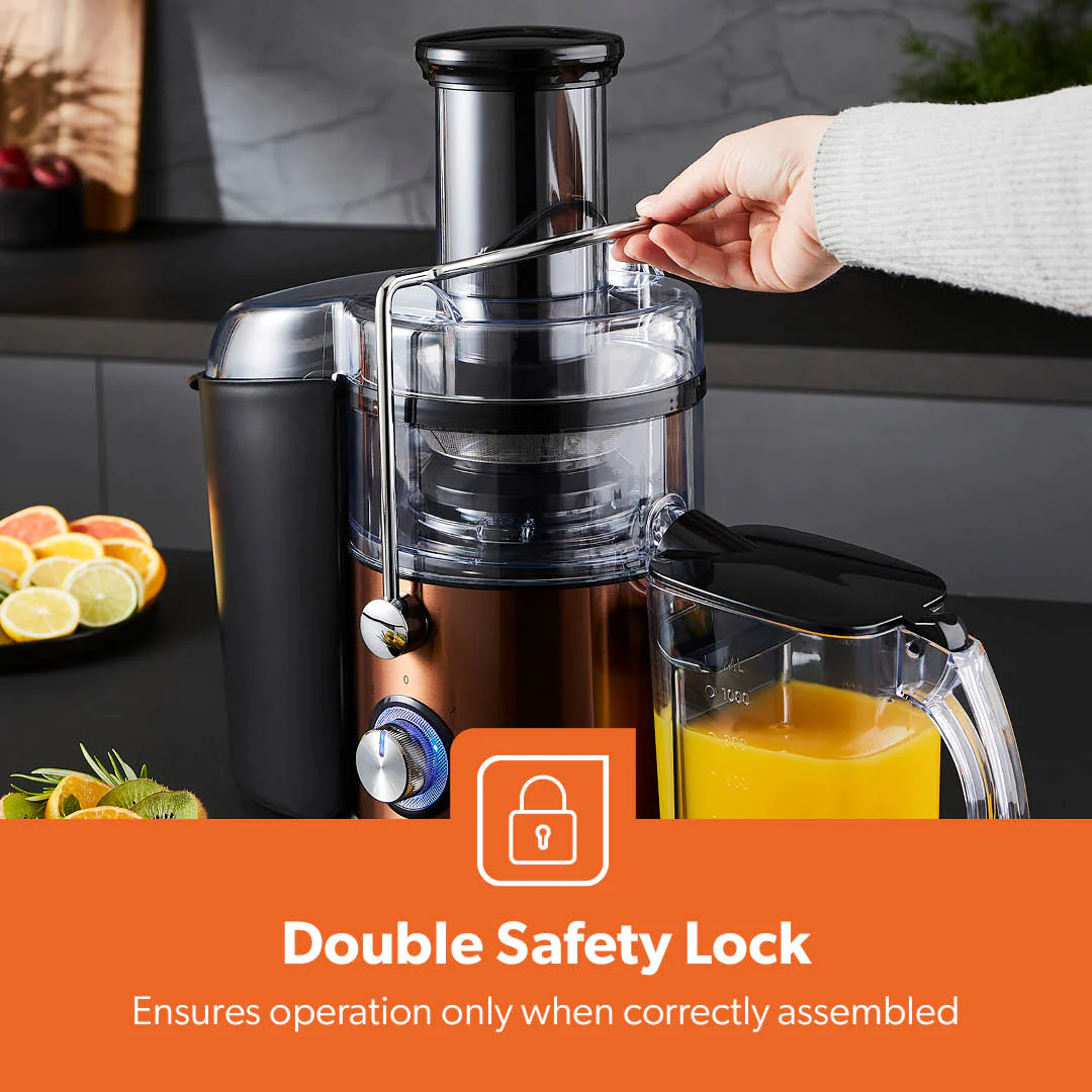 800W High-Speed Centrifugal Juicer With Wide Chute & Dual Speed - Image 8