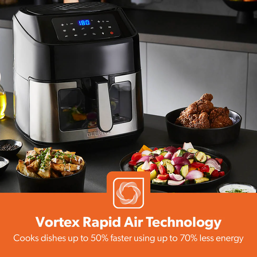 9-In-1 Large Single Basket Fat-Free Vortex Air Fryer 9.2L - Image 3