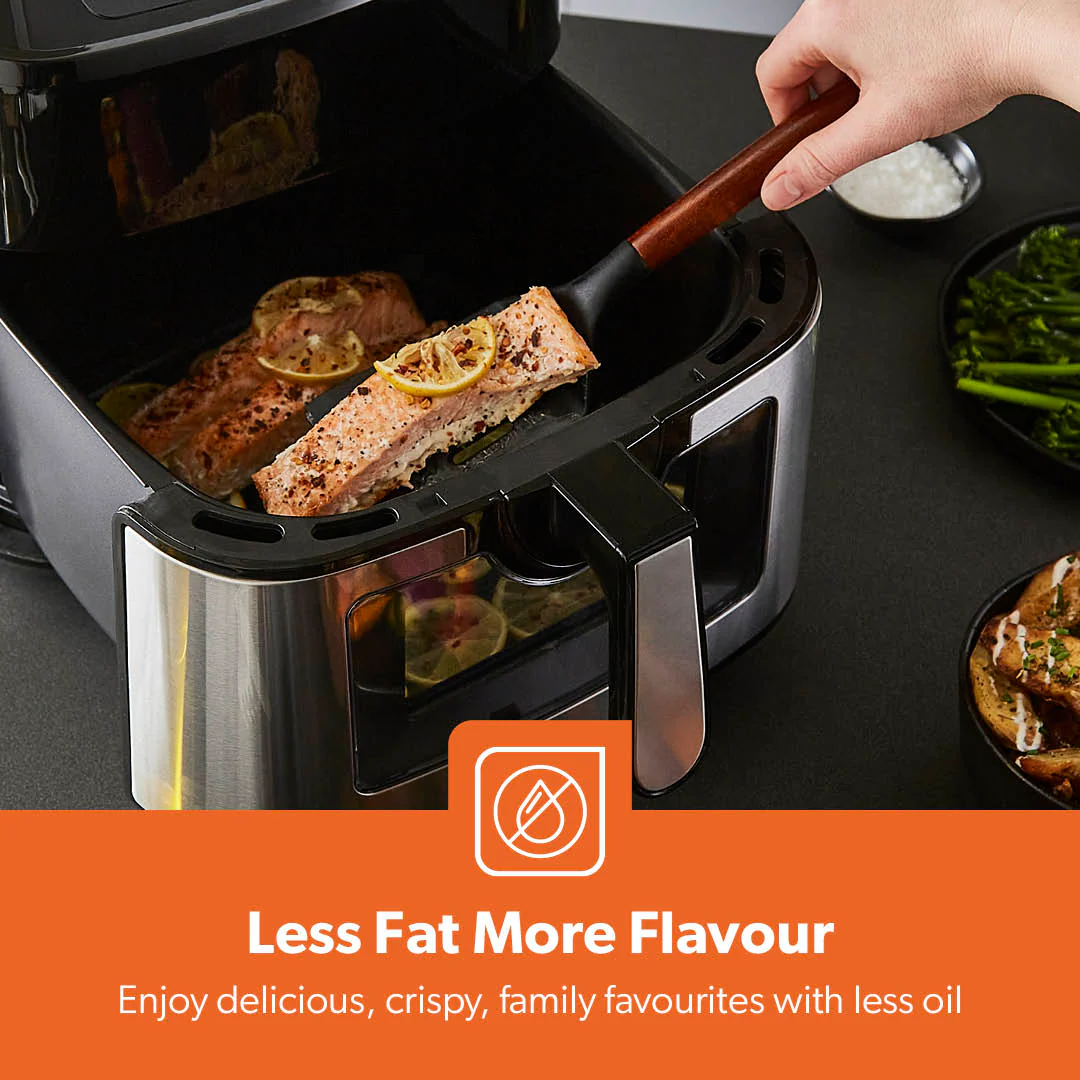 9-In-1 Large Single Basket Fat-Free Vortex Air Fryer 9.2L - Image 4