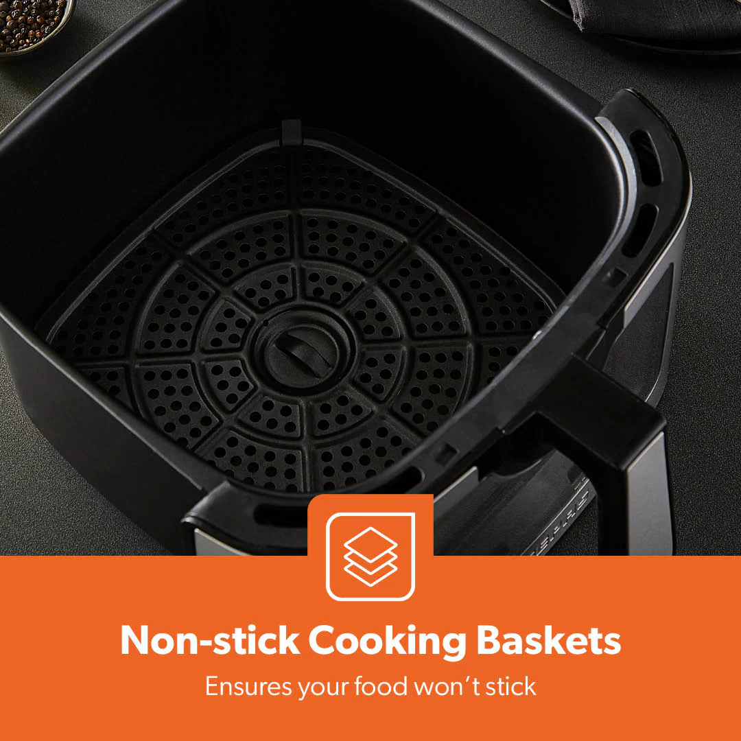 9-In-1 Large Single Basket Fat-Free Vortex Air Fryer 9.2L - Image 7