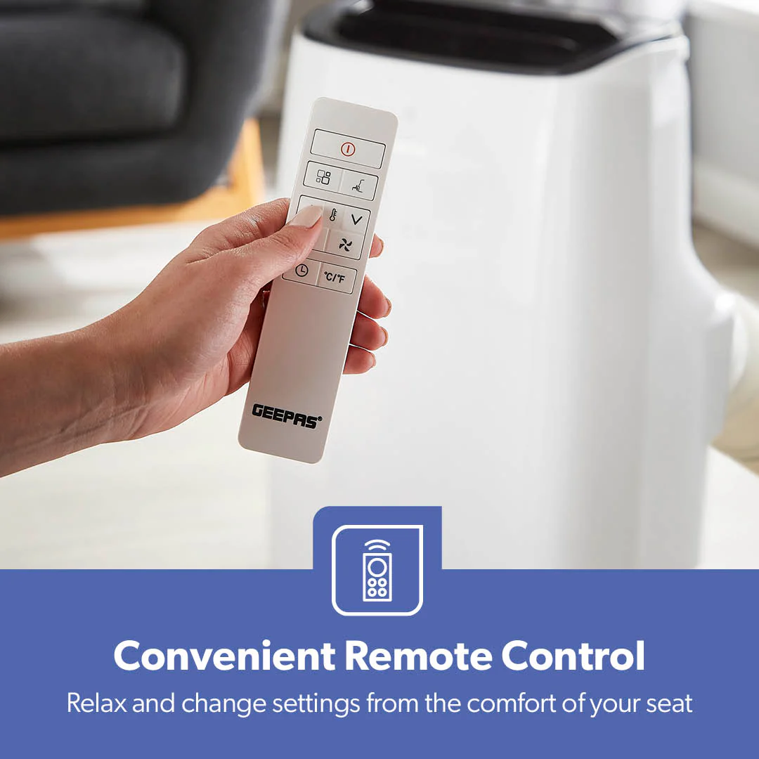 9000 BTU 4-in-1 Portable Air Conditioner with Dehumidifier - Image 7