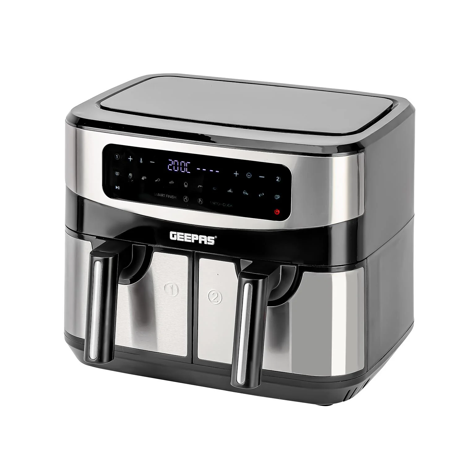 9L Twin XL Vortex Dual Basket Air Fryers Rapid - Digital Touchscreen - Image 8
