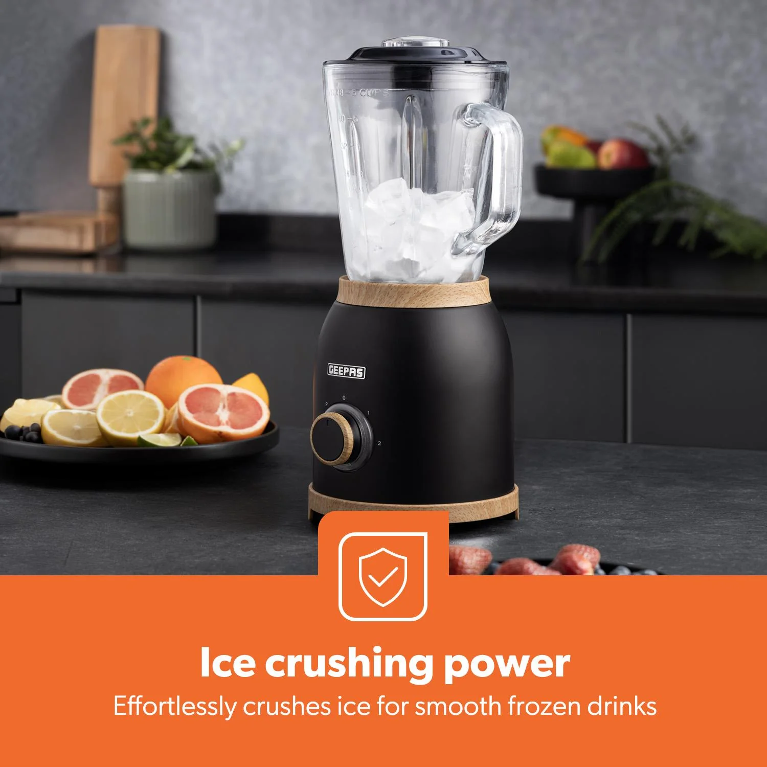 Black NordiQ 1.7L Electric Kettle, Toaster, Jug Blender & 20L Microwave Set - Image 8
