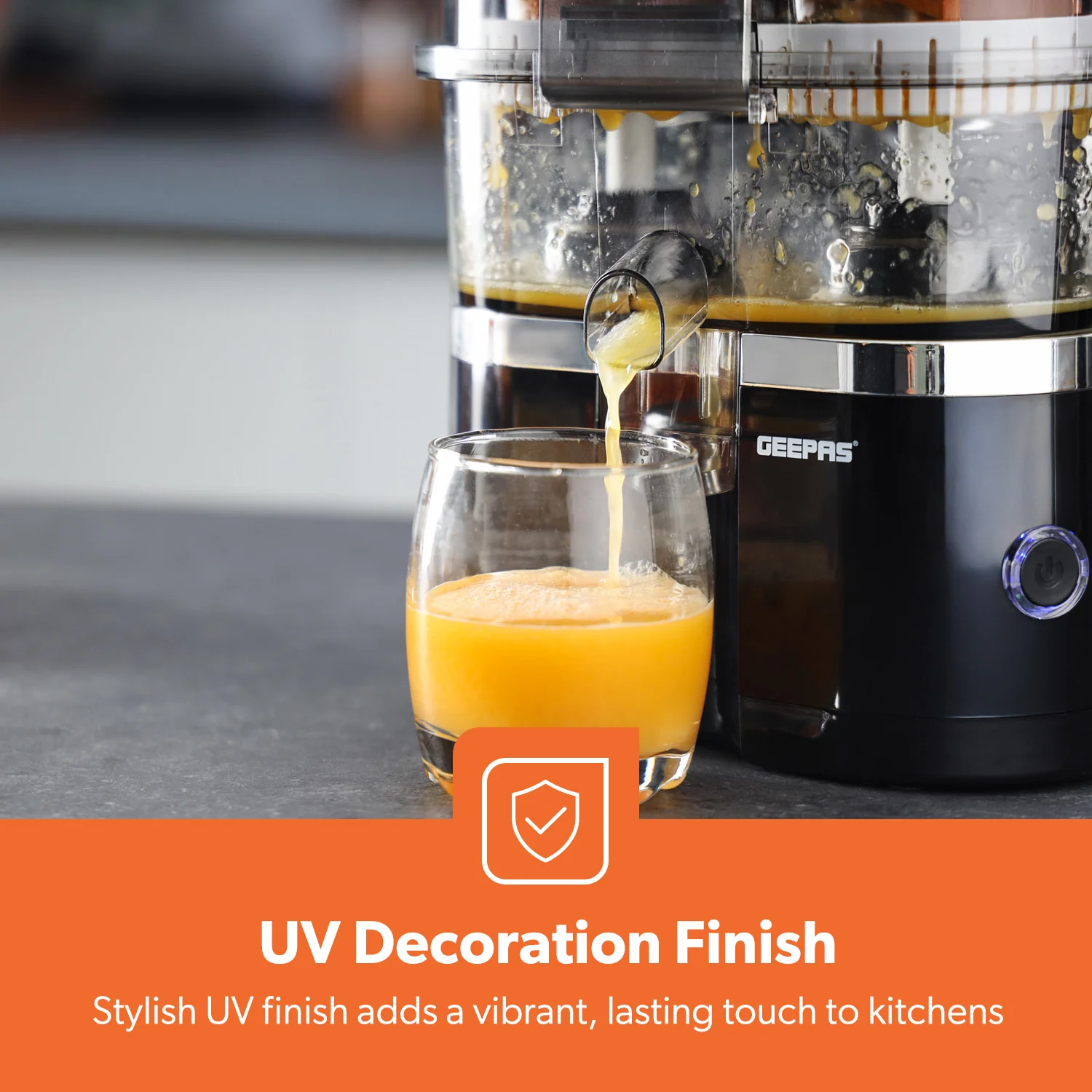 Black One Touch Dual-Head Electric Citrus Juicer - Image 4