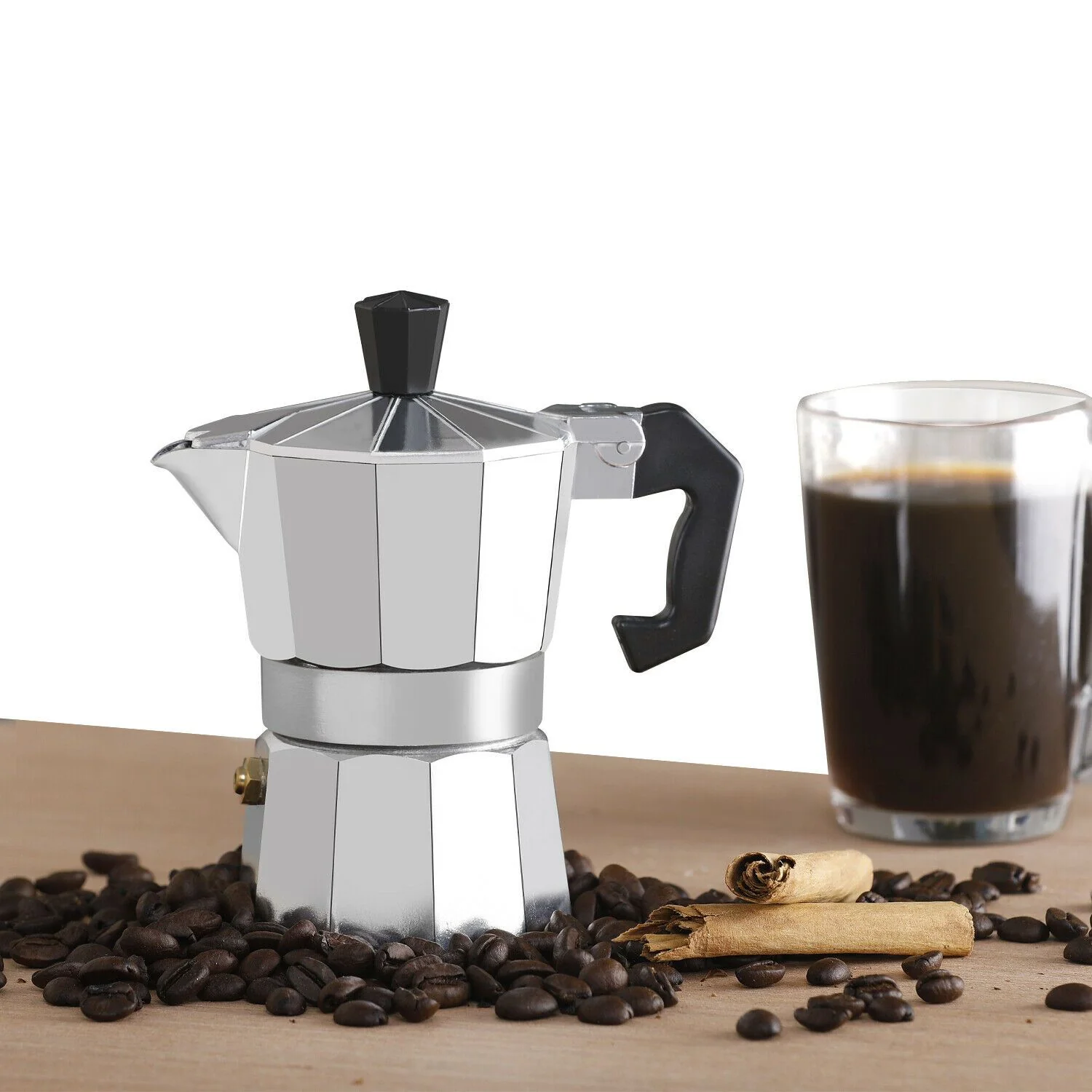 Coffee Maker Percolator Moka Pot by Royalford - Image 3