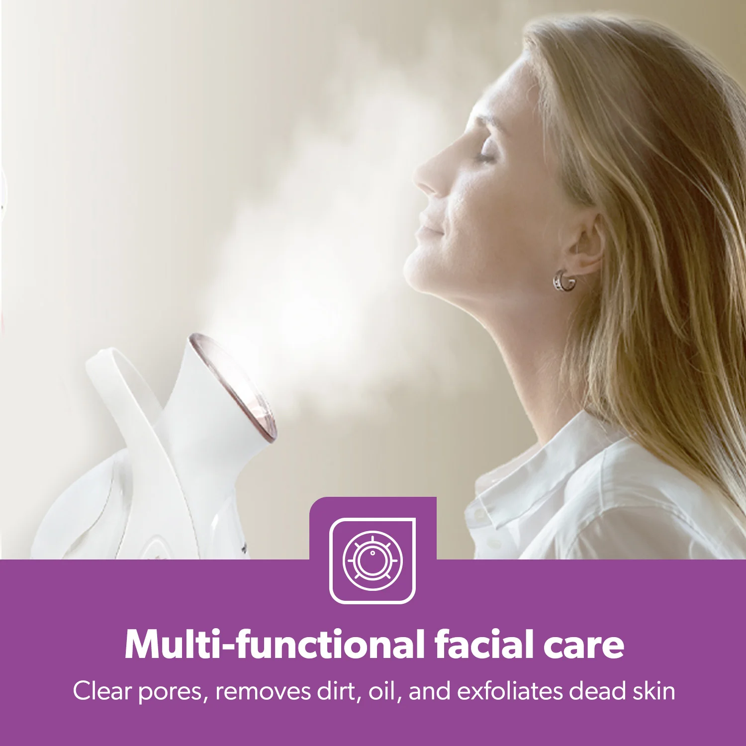 Facial Steamer Mist Humidifier Atomizer and Sauna Inhaler - Image 3