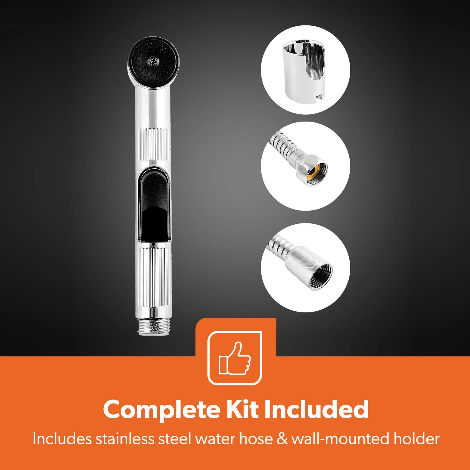 High-Pressure Handheld Toilet Bidet Sprayer Shattaf - Image 3