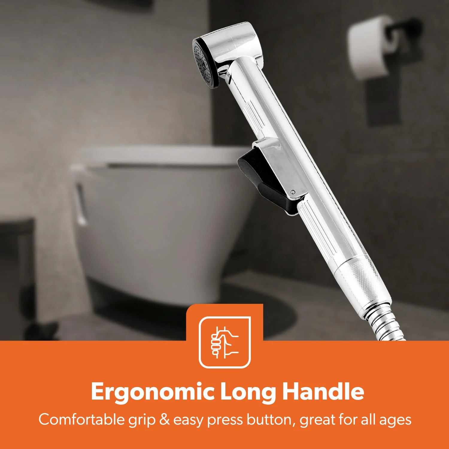 High-Pressure Handheld Toilet Bidet Sprayer Shattaf - Image 6