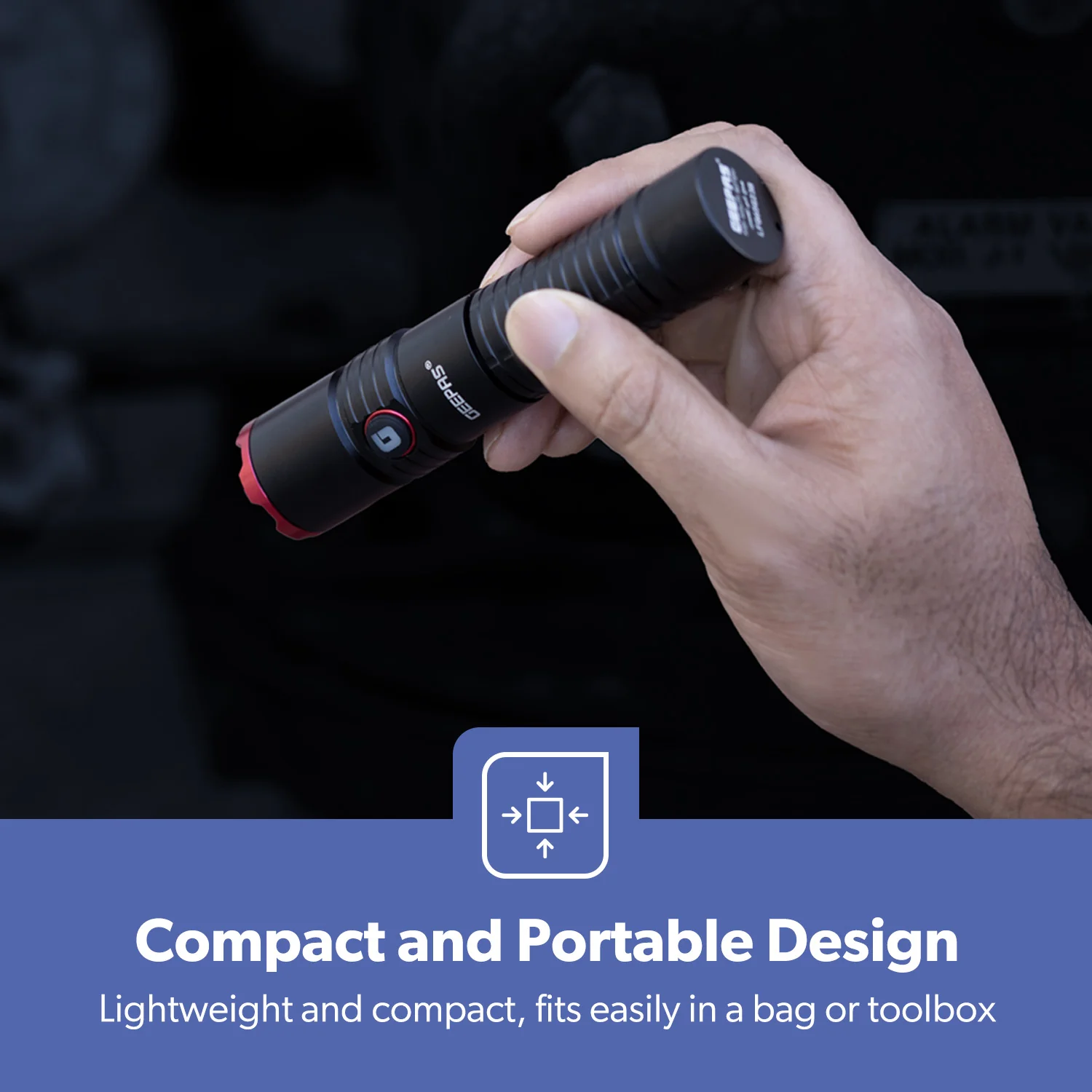 IPX5 Lightweight Aluminium High Power LED Flashlight - Image 7