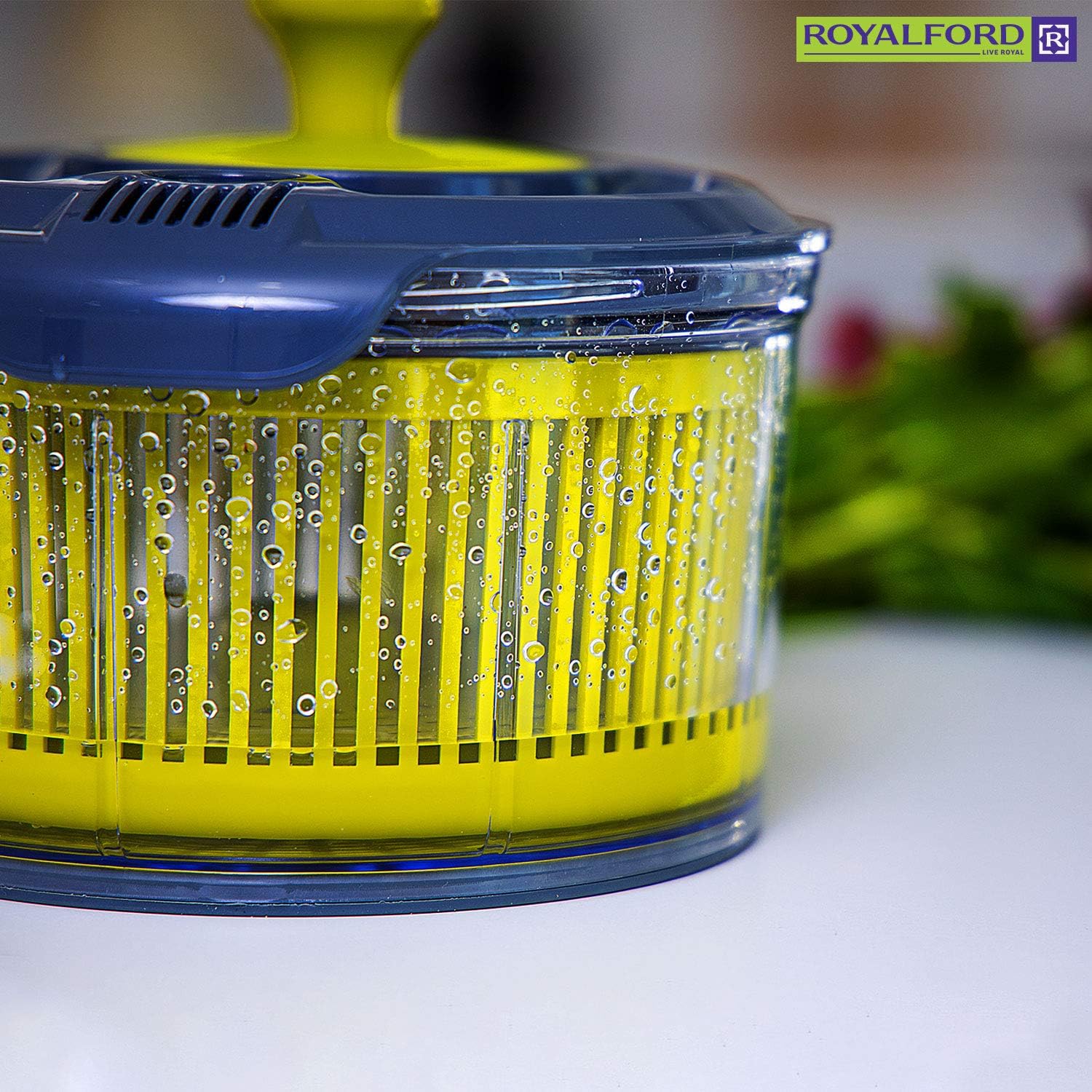 Mini Salad Spinner For Drying and Dressing Salads 1500ml - Image 6