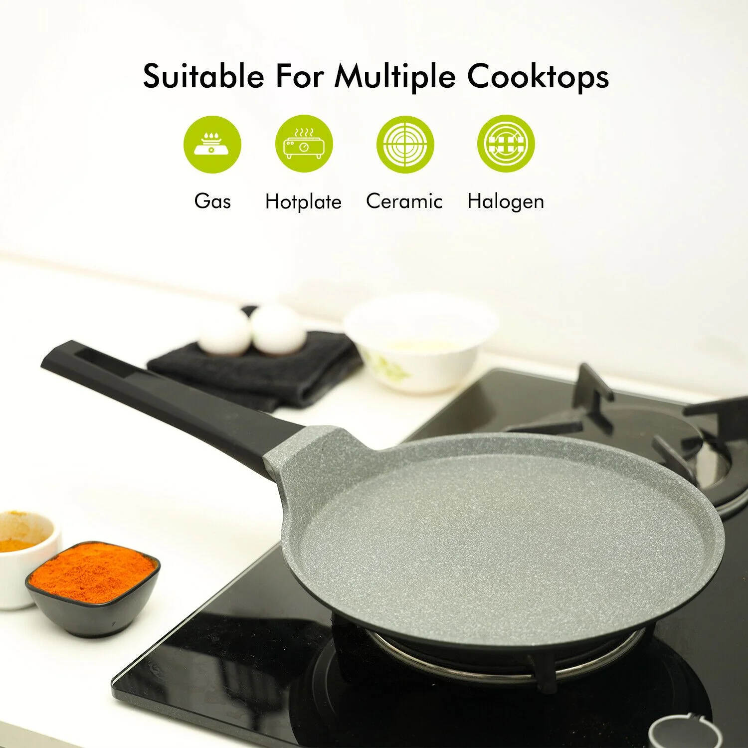 Non-Stick Pancake Maker Pan (28cm) - Image 3
