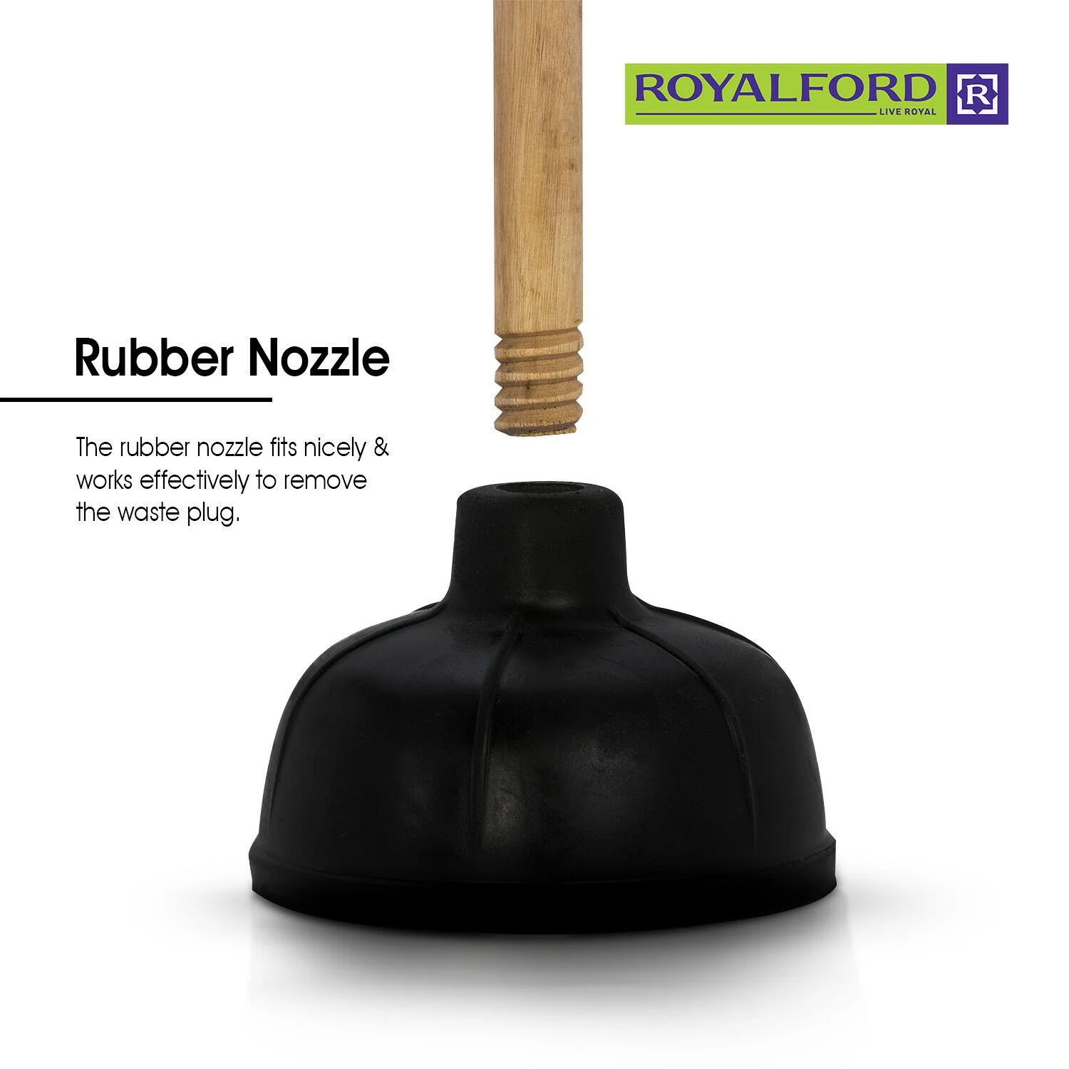 Royalford - Instant Toilet Air Plunger - Image 4