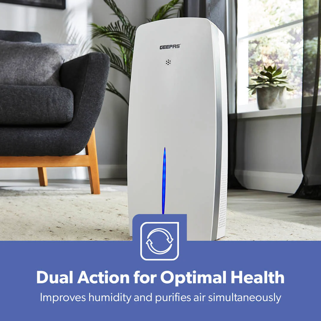 Digital 2-in-1 HEPA Air Purifier Carbon Filter with Humidifier - Image 4