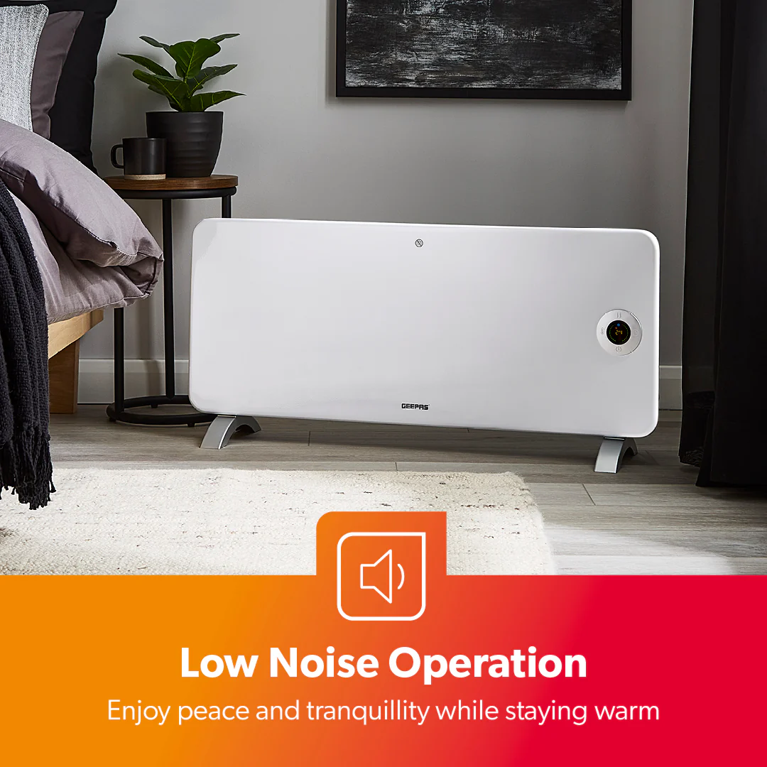 2KW Wi-Fi Controlled White Smart Panel Radiator Heater - Image 6